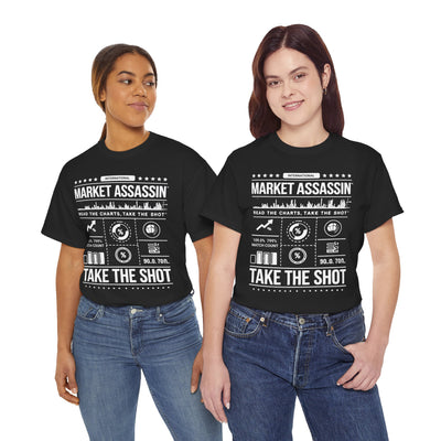 Market Assassin™ Unisex Heavy Cotton Tee – Black