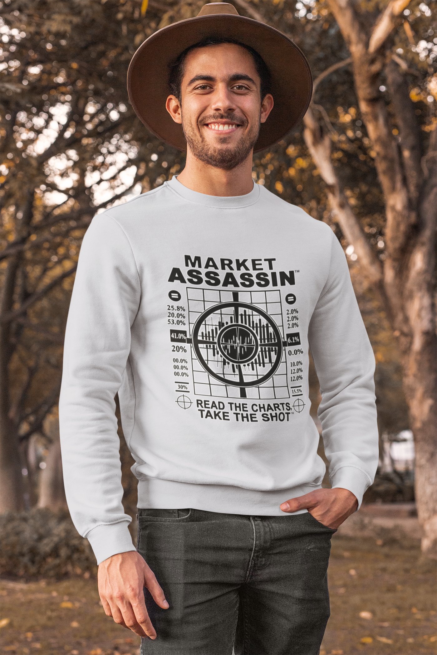 Market Assassin™ Unisex Lightweight Hoodie – Grey