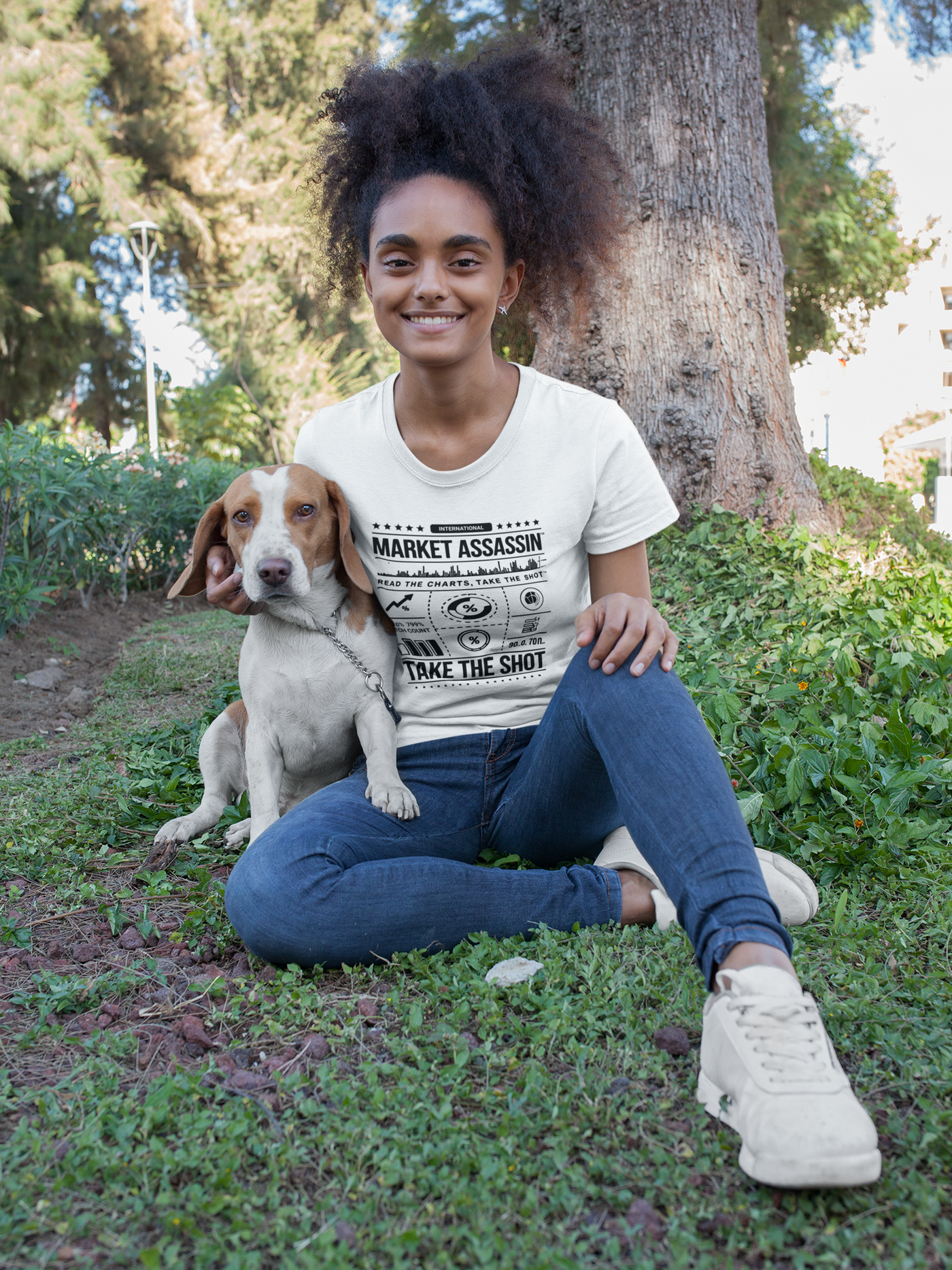 Market Assassin™ Unisex Heavy Cotton Tee – White