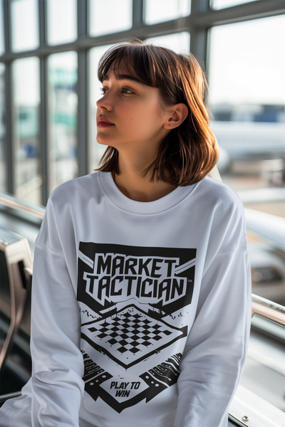 Market Tactician™ Crewneck Unisex Sweatshirt – Light Blue