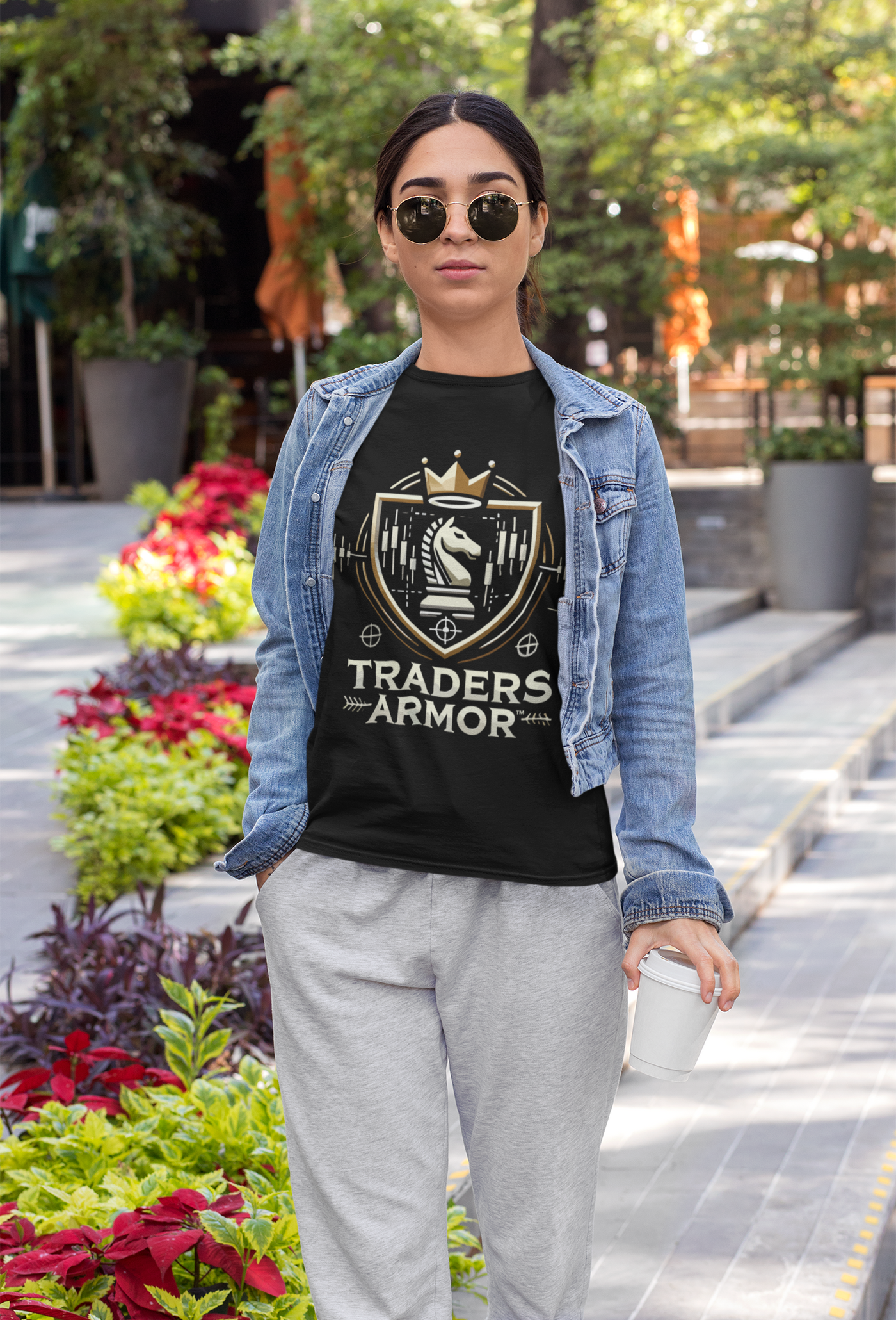 Traders Armor™ Unisex Heavy Cotton Tee – Black
